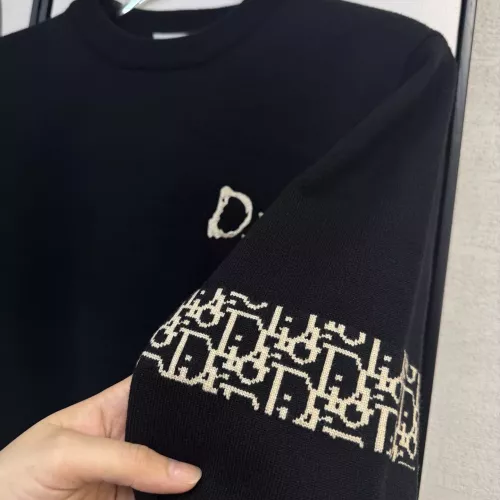 Replica Christian Dior Sweaters Long Sleeved For Men #1377559 $96.00 USD for Wholesale
