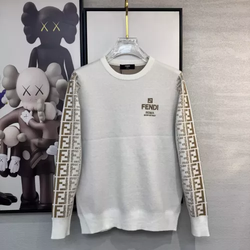 Fendi Sweaters Long Sleeved For Men #1377560 $96.00 USD, Wholesale Replica Fendi Sweaters