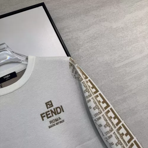 Replica Fendi Sweaters Long Sleeved For Men #1377560 $96.00 USD for Wholesale