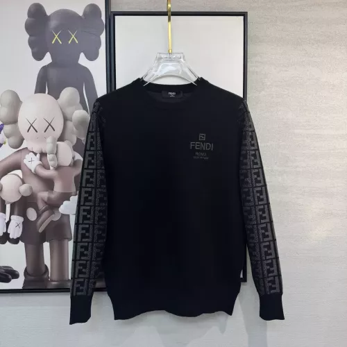 Fendi Sweaters Long Sleeved For Men #1377561 $96.00 USD, Wholesale Replica Fendi Sweaters