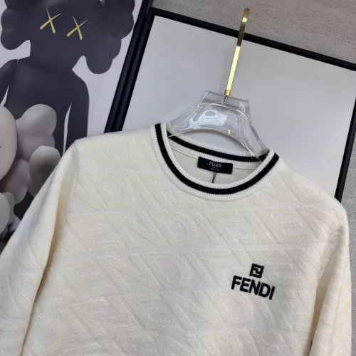 Replica Fendi Sweaters Long Sleeved For Men #1377563 $96.00 USD for Wholesale