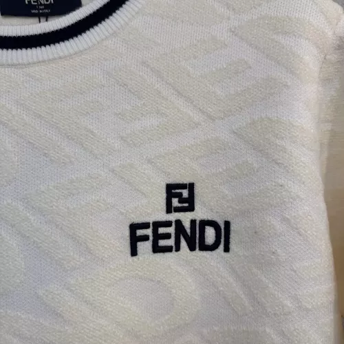 Replica Fendi Sweaters Long Sleeved For Men #1377563 $96.00 USD for Wholesale