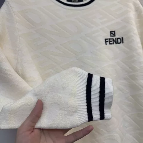 Replica Fendi Sweaters Long Sleeved For Men #1377563 $96.00 USD for Wholesale