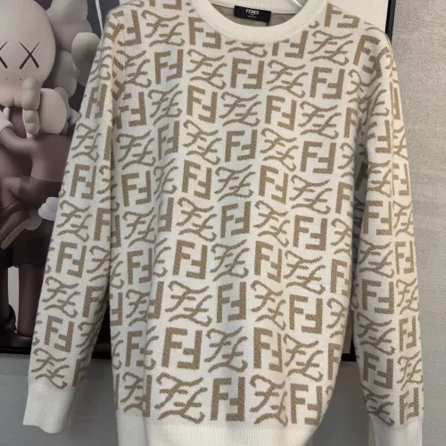 Replica Fendi Sweaters Long Sleeved For Men #1377564 $96.00 USD for Wholesale