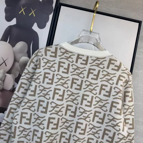 Replica Fendi Sweaters Long Sleeved For Men #1377564 $96.00 USD for Wholesale