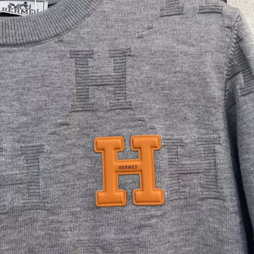 Replica Hermes Sweaters Long Sleeved For Men #1377569 $96.00 USD for Wholesale
