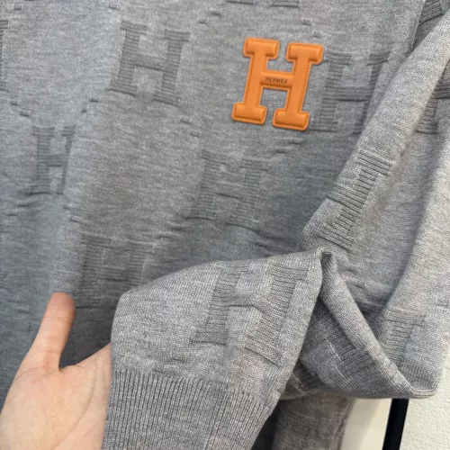 Replica Hermes Sweaters Long Sleeved For Men #1377569 $96.00 USD for Wholesale