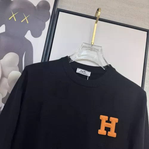 Replica Hermes Sweaters Long Sleeved For Men #1377570 $96.00 USD for Wholesale