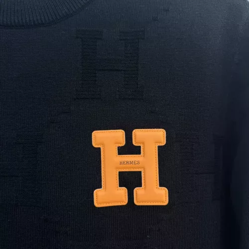 Replica Hermes Sweaters Long Sleeved For Men #1377570 $96.00 USD for Wholesale