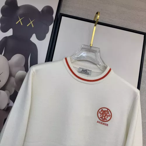 Replica Hermes Sweaters Long Sleeved For Men #1377571 $96.00 USD for Wholesale