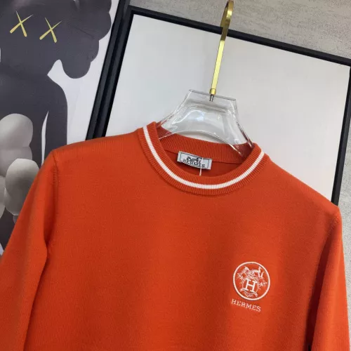 Replica Hermes Sweaters Long Sleeved For Men #1377572 $96.00 USD for Wholesale