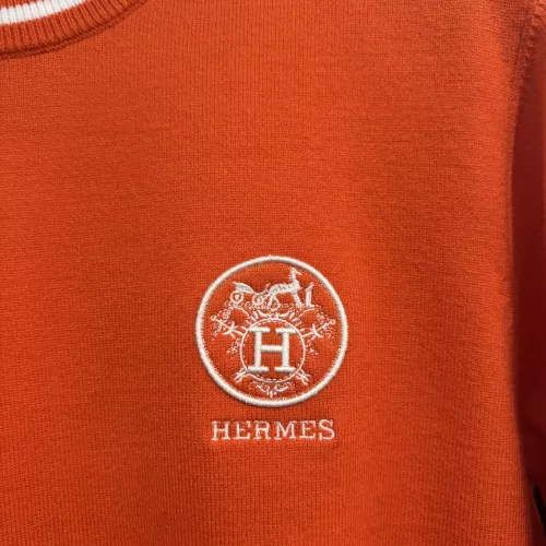 Replica Hermes Sweaters Long Sleeved For Men #1377572 $96.00 USD for Wholesale