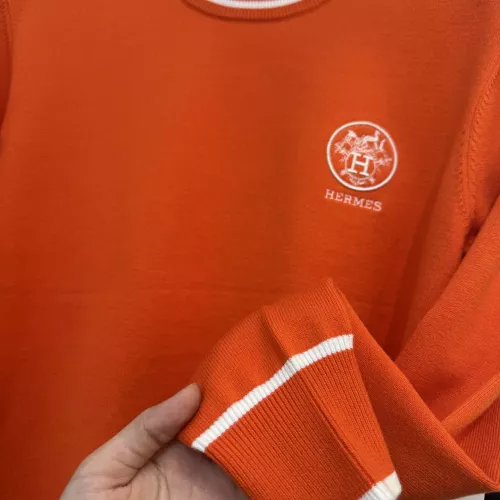 Replica Hermes Sweaters Long Sleeved For Men #1377572 $96.00 USD for Wholesale