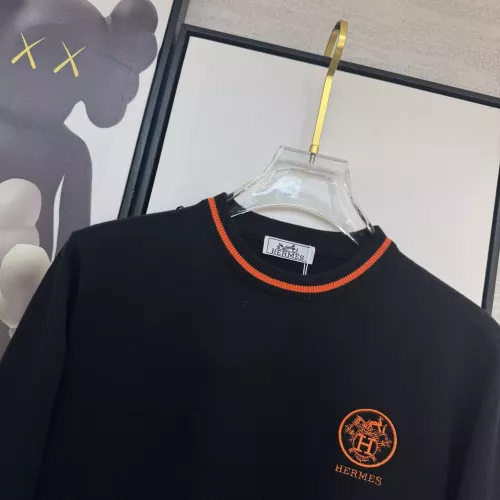Replica Hermes Sweaters Long Sleeved For Men #1377573 $96.00 USD for Wholesale