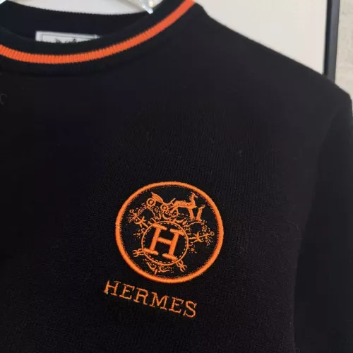Replica Hermes Sweaters Long Sleeved For Men #1377573 $96.00 USD for Wholesale