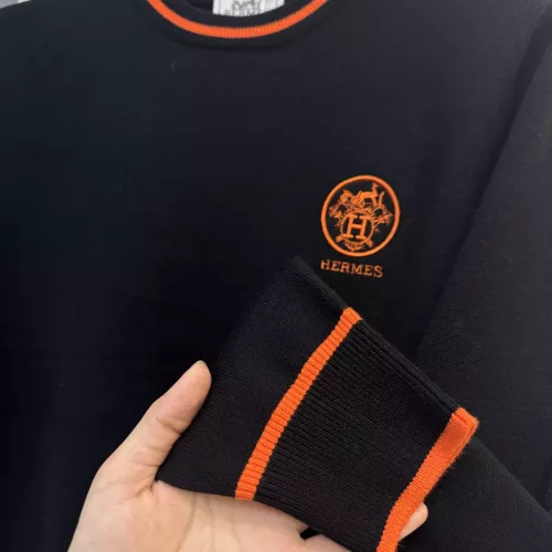 Replica Hermes Sweaters Long Sleeved For Men #1377573 $96.00 USD for Wholesale