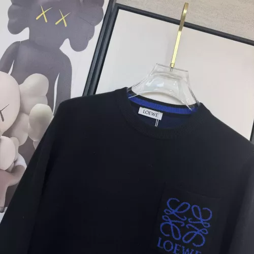 Replica LOEWE Sweaters Long Sleeved For Men #1377577 $96.00 USD for Wholesale