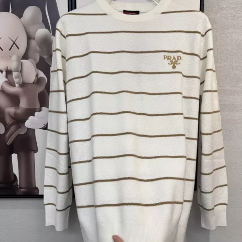 Replica Prada Sweaters Long Sleeved For Men #1377585 $96.00 USD for Wholesale