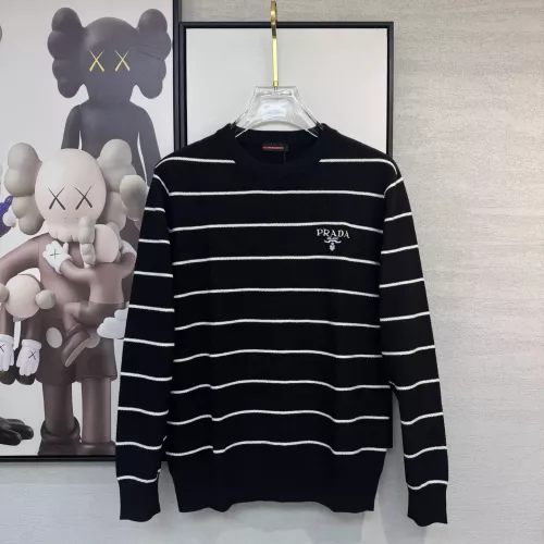 Prada Sweaters Long Sleeved For Men #1377586 $96.00 USD, Wholesale Replica Prada Sweaters