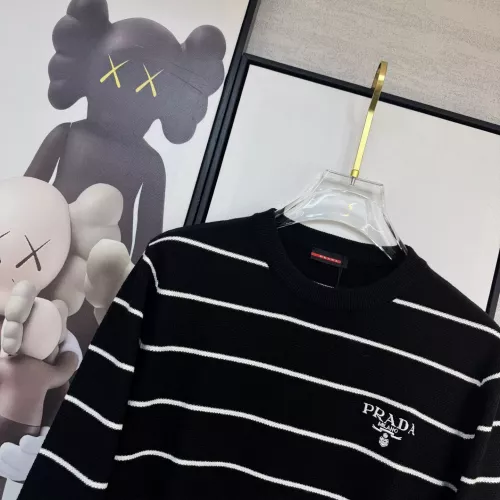 Replica Prada Sweaters Long Sleeved For Men #1377586 $96.00 USD for Wholesale