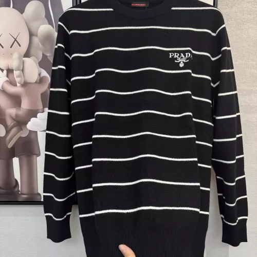 Replica Prada Sweaters Long Sleeved For Men #1377586 $96.00 USD for Wholesale