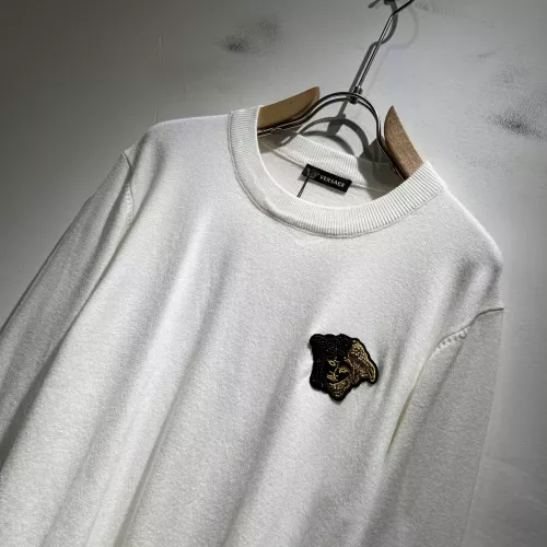 Replica Versace Sweaters Long Sleeved For Men #1377587 $92.00 USD for Wholesale