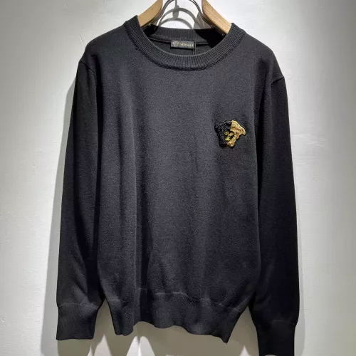 Versace Sweaters Long Sleeved For Men #1377588 $92.00 USD, Wholesale Replica Versace Sweaters