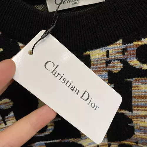 Replica Christian Dior Sweaters Long Sleeved For Men #1377589 $88.00 USD for Wholesale