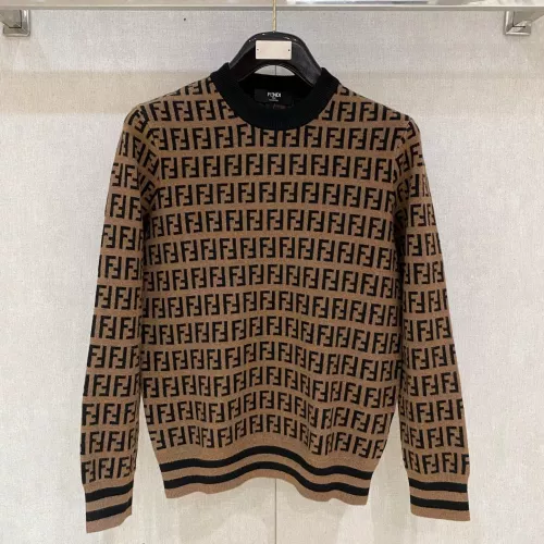 Fendi Sweaters Long Sleeved For Men #1377592 $88.00 USD, Wholesale Replica Fendi Sweaters
