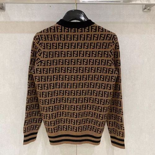 Replica Fendi Sweaters Long Sleeved For Men #1377592 $88.00 USD for Wholesale