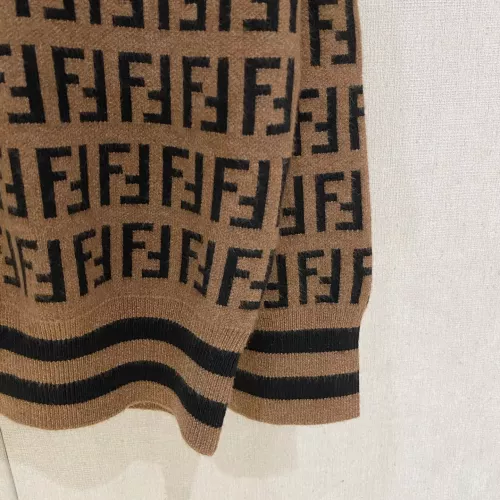 Replica Fendi Sweaters Long Sleeved For Men #1377592 $88.00 USD for Wholesale