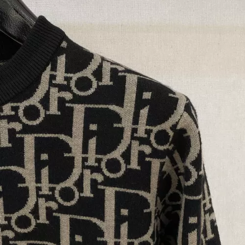 Replica Christian Dior Sweaters Long Sleeved For Men #1377594 $88.00 USD for Wholesale
