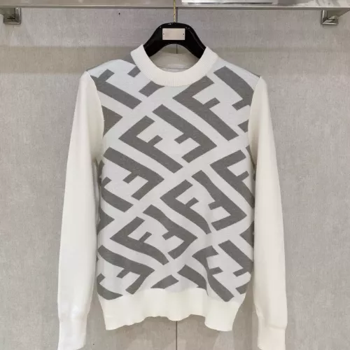 Fendi Sweaters Long Sleeved For Men #1377595 $88.00 USD, Wholesale Replica Fendi Sweaters