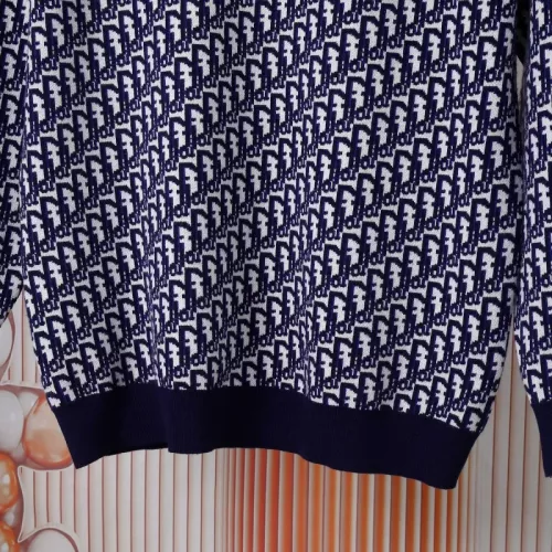 Replica Christian Dior Sweaters Long Sleeved For Unisex #1377602 $56.00 USD for Wholesale