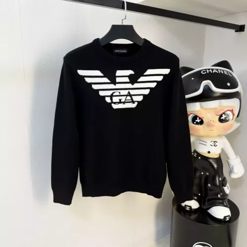 Armani Sweaters Long Sleeved For Unisex #1377611