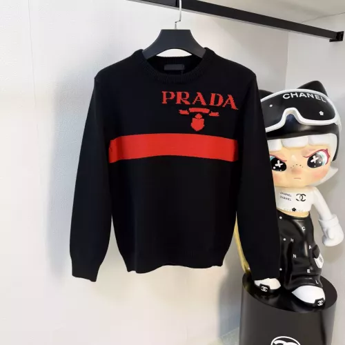 Prada Sweaters Long Sleeved For Unisex #1377615 $82.00 USD, Wholesale Replica Prada Sweaters