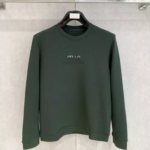 MIU MIU Hoodies Long Sleeved For Men #1377632 $82.00 USD, Wholesale Replica MIU MIU Hoodies