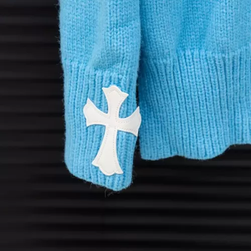 Replica Chrome Hearts Sweaters Long Sleeved For Unisex #1377644 $68.00 USD for Wholesale