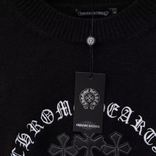Replica Chrome Hearts Sweaters Long Sleeved For Unisex #1377651 $72.00 USD for Wholesale