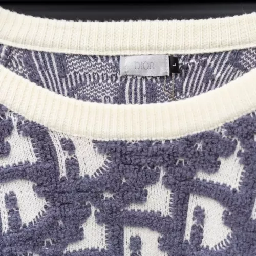 Replica Christian Dior Sweaters Long Sleeved For Unisex #1377655 $88.00 USD for Wholesale