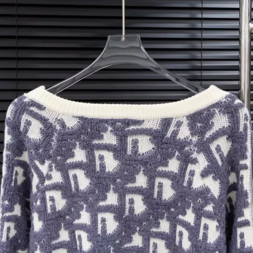 Replica Christian Dior Sweaters Long Sleeved For Unisex #1377655 $88.00 USD for Wholesale