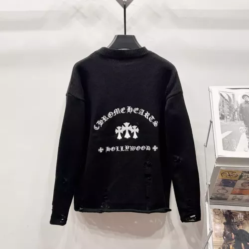 Replica Chrome Hearts Sweaters Long Sleeved For Unisex #1377677 $52.00 USD for Wholesale