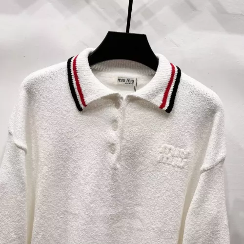 Replica MIU MIU Sweaters Long Sleeved For Unisex #1377679 $56.00 USD for Wholesale