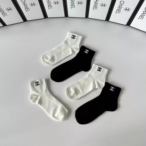 Replica Chanel Socks #1377715 $29.00 USD for Wholesale
