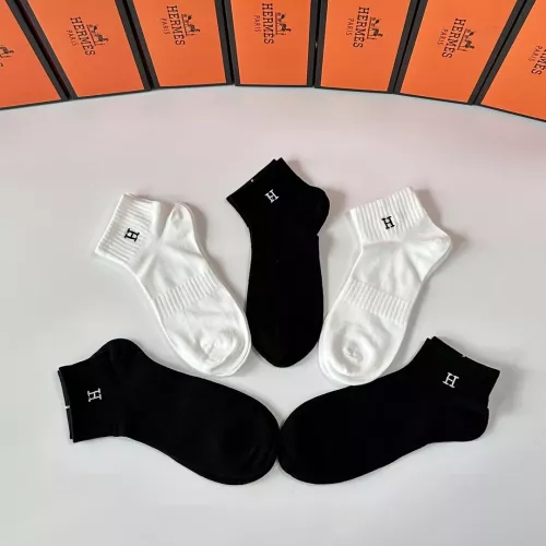 Replica Hermes Socks #1377716 $29.00 USD for Wholesale