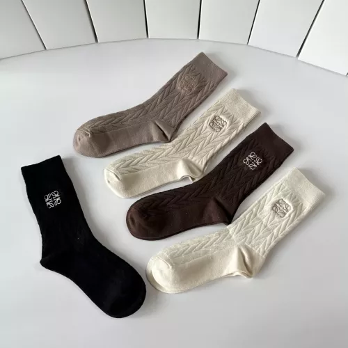 Replica LOEWE Socks #1377722 $29.00 USD for Wholesale