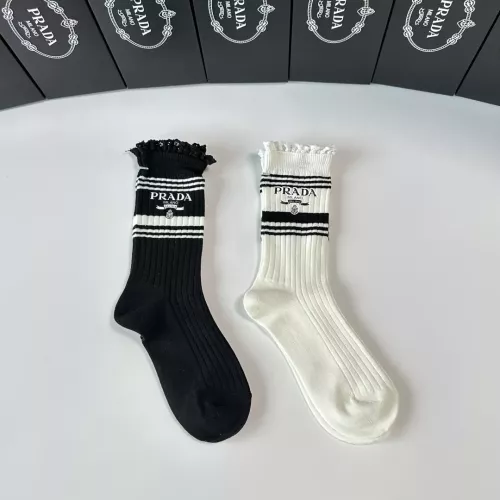 Replica Prada Socks #1377743 $29.00 USD for Wholesale
