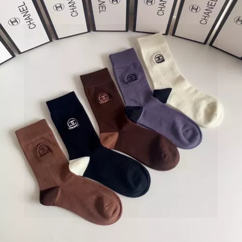 Replica Chanel Socks #1377746 $29.00 USD for Wholesale