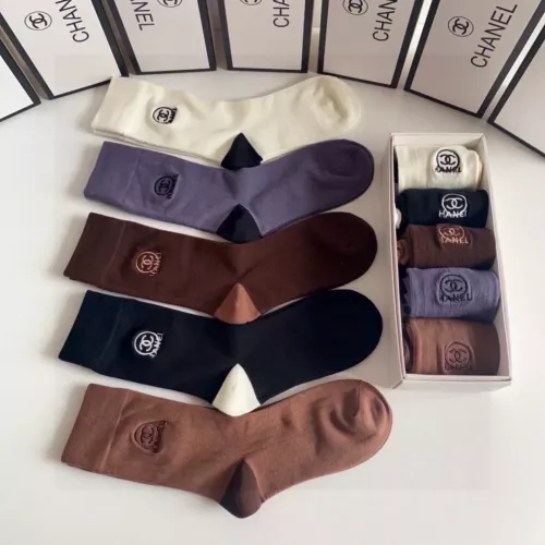 Replica Chanel Socks #1377746 $29.00 USD for Wholesale