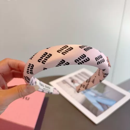 Replica MIU MIU Headband For Women #1377753 $27.00 USD for Wholesale